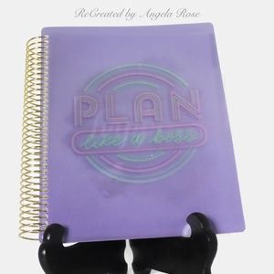 Purple Plan Like a Boss 18 Month Planner OUTDATED
